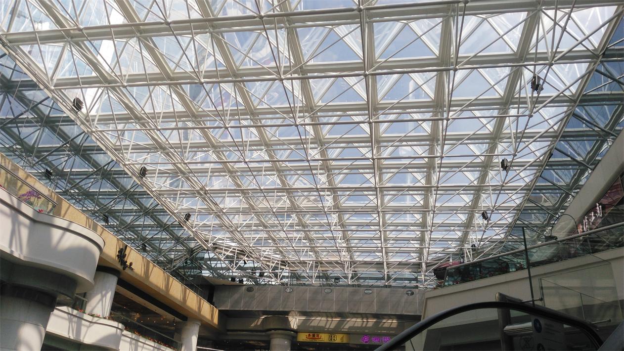 广州天河城网架玻璃屋面